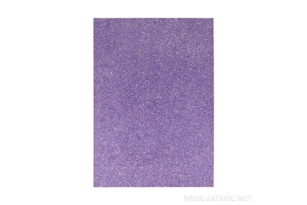 ΑΦΡΩΔΕΣ ΦΥΛΛΟ Α4 210x297 GLITTER LIGHT PURPLE 2,0 mm
